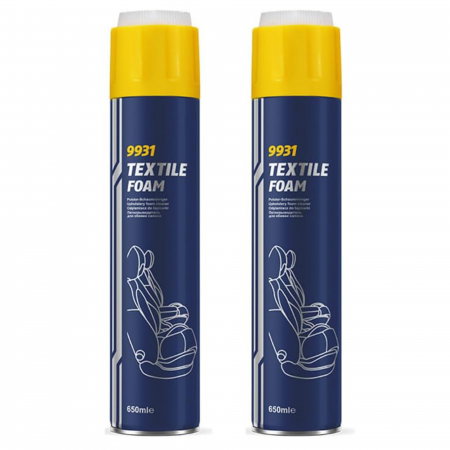 Branduri - Pachet 2 x Spray Mannol pentru curatare tapiterie textila 650 ml