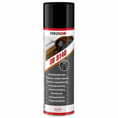 Branduri - Spray negru Teroson SB3140 cu PVC pentru reparatie caroserie 500 ml