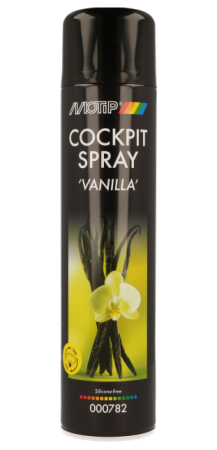 intretinere bord (Cosmetice si intretinere auto) - Spray pentru bord semi-lucios Motip 600ml Vanilla