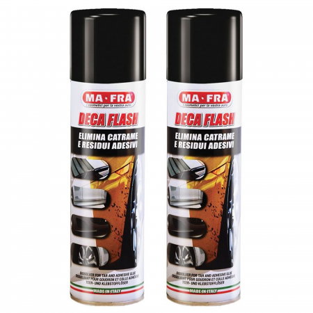 Branduri - Pachet 2 x spray pentru indepartat adeziv si bitum MA-FRA Deca Flash 250ml
