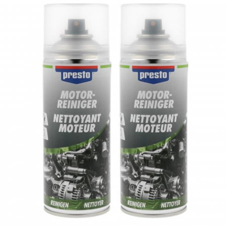Branduri - Pachet 2 buc. Spray Degresant Presto pentru Curățare Exterior Motor, 400 ml (Total 800 ml)