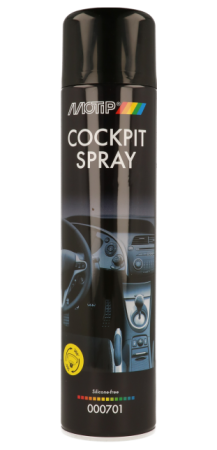intretinere bord (Cosmetice si intretinere auto) - Spray semi-lucios pentru bord Motip Cockpit 600 ml