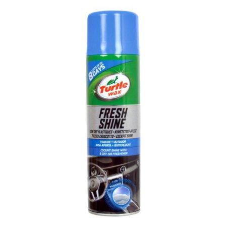 intretinere bord (Cosmetice si intretinere auto) - Spray silicon bord cu aroma Outdoor TURTLE WAX Fresh Shine 500 ml