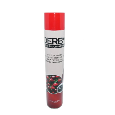 intretinere bord (Cosmetice si intretinere auto) - Spray silicon parfumat cirese 750ml DERBY