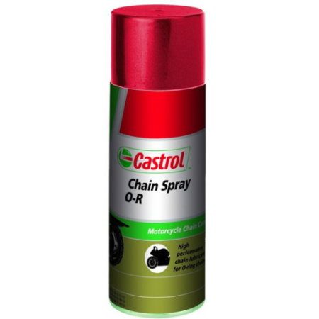 Intretinere lanturi (Solutii chimice) - Spray ungere lant Castrol Chain Spray O-R 400 ml