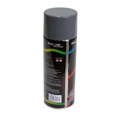 Vopsea etrier (Chimice auto) - Spray vopsea acrilic termorezistent la 400 grade gri 450ml Breckner Germany