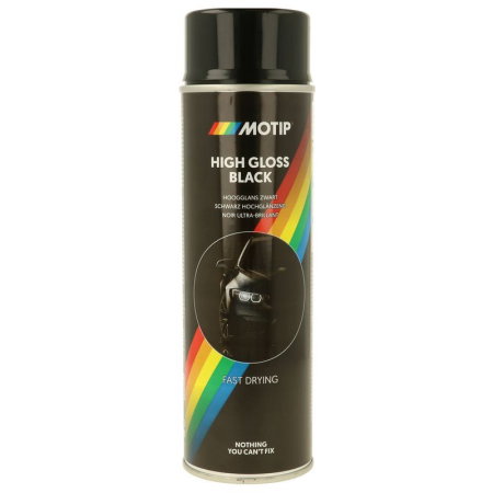 Vopsele (Chimice auto) - SPRAY VOPSEA NEGRU LUCIOS