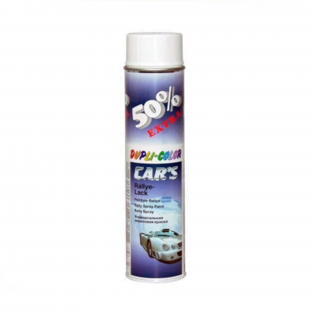 Reparatii si Echipamente Auto - Vopsea spray  Dupli-color alb lucios pentru jante 600 ml alb