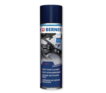 intretinere bord (Cosmetice si intretinere auto) - Spuma de curatat interior auto, universala BERNER 500 ml