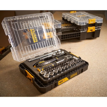 STANLEYr FATMAXr 1/4 in. Set de chei tubulare M PRO-STACK, 48 buc. [2]