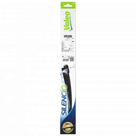Branduri - Stergator luneta Valeo Silencio 280mm VR260 pentru Seat Ateca, Skoda Fabia II, Yeti, VW Golf VI, Golf VII, Golf Variant VII, Polo VI, Cross Polo