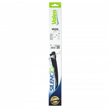 Branduri - Stergator luneta Valeo Silencio flat 335mm VR250 pentru Seat Altea, Ibiza IV, Skoda Fabia II, Golf Plus V, Golf V, Golf VI, Polo, Tiguan, Touareg