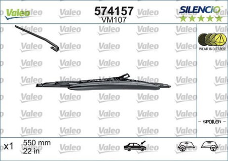 Turisme (Stergatoare) - Stergator Valeo Silencio Performance 550mm