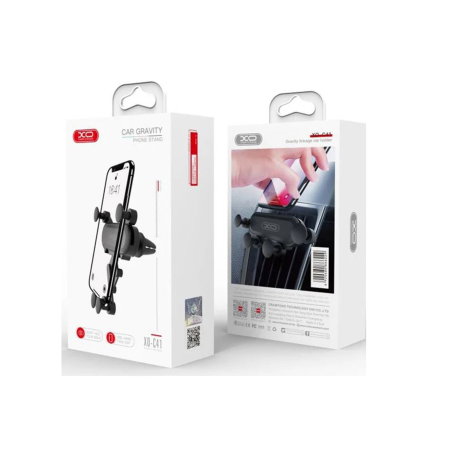 Suporturi Auto - Suport Auto pentru Grila de Ventilație XO C41 FlexiBump, AutoGravity, Negru