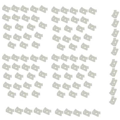 Suport montare surub (Accesorii electrice) - Suport montare surub albe 16.0x10.7x7.0mm 100 buc