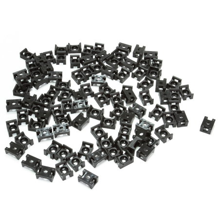 Suport montare surub negru 17.6x12.9x8.3 mm 100 buc [1]