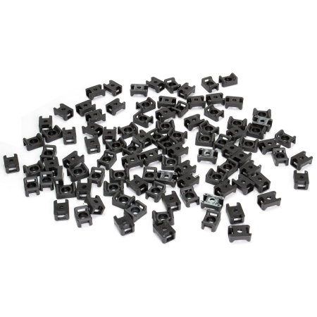 Suport montare surub negru 21.3x15.3x10.5mm 100 buc [1]