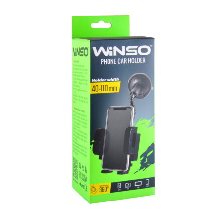 Suport pentru telefon mobil Winso, 360°, 40-110 mm [2]