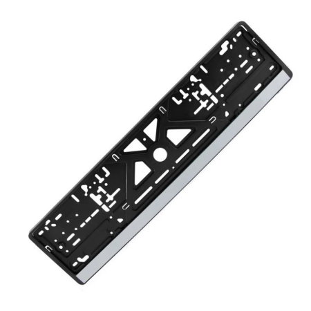 Suport numere (Accesorii exterior) - Suport placuta de inmatriculare, gri