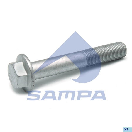 Surub amortizor (Suruburi, piulite, saibe si coliere) - Surub amortizor vagon M16x1.5 | Lungime 114.4 mm