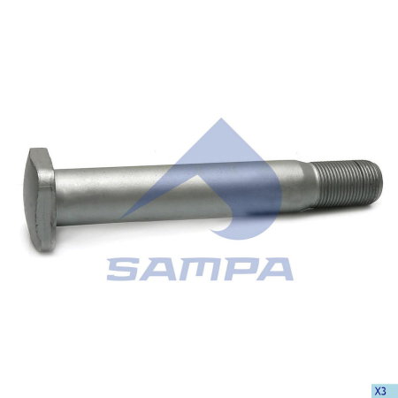 Surub arc vagon (Suruburi, piulite, saibe si coliere) - Surub arc vagon M27X2 | Lungime 199 mm