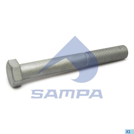 Surub arc vagon (Suruburi, piulite, saibe si coliere) - Surub arc vagon M30x3.5 |Lungime 253.70 mm