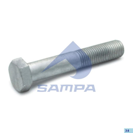 Surub amortizor (Suruburi, piulite, saibe si coliere) - Surub satbilizatior fata MAN M18x2 L:100