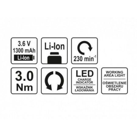 SURUBELNITA CU ACUMULATOR, 3.6V, 3NM [3]