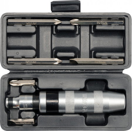 Scule de impact (Scule si echipamente service) - Surubelnita de impact YATO metalica 7 piese