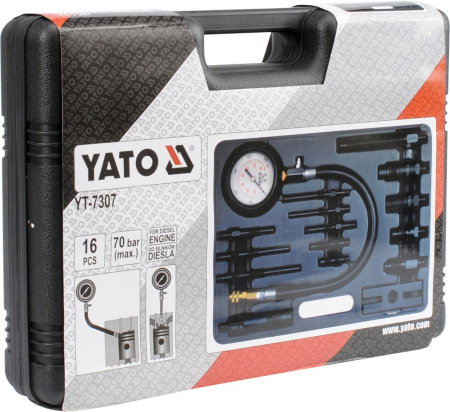Tester de compresie pentru motor Diesel 16 piese [2]