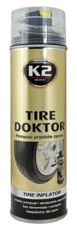 Reparatie anvelope (Siguranta rutiera) - TIRE DOKTOR- Spray pt. umflat si reparat anvelope