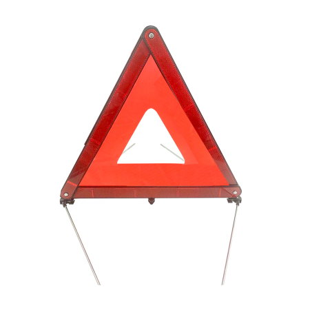 Branduri - Triunghi Reflectorizant Auto - 43x43x43 cm (Vizibilitate Maximă, Certificat E-Mark)