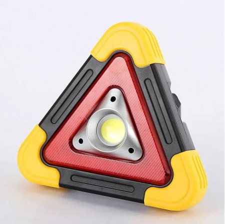 Triunghi reflectorizant cu 3 LED incarcare solara/ USB si 5 moduri de avertizare [3]