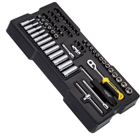 Trusa de chei tubulare STANLEYr TRANSMODULE SYSTEMtm de 1/4 in, 60 buc. [2]