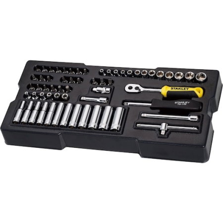 Trusa de chei tubulare STANLEYr TRANSMODULE SYSTEMtm de 1/4 in, 60 buc. [3]