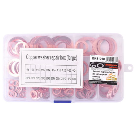 Trusa mare cu saibe cupru fi6 - fi24 180 buc [2]