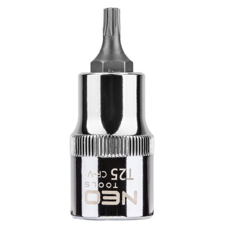 Tubulare cu torx, E-uri si hexagon (Scule si echipamente service) - Tubulara 1.2 cu antrenor bit Torx T25