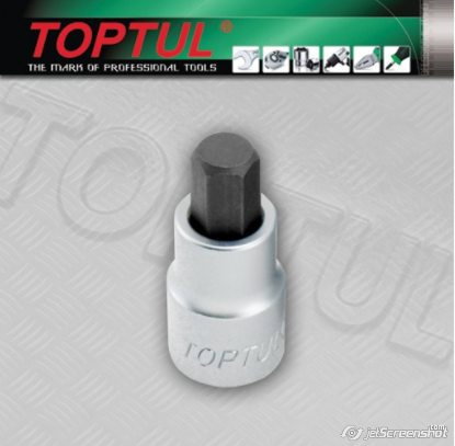 Tubulare cu torx, E-uri si hexagon (Scule si echipamente service) - Tubulara bit 3/8 10mm