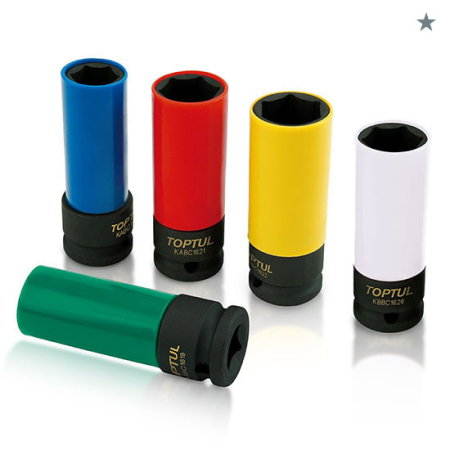 Scule vulcanizare (Vulcanizare si service roti) - Tubulara janta aliaj 1/2 21 mm (rosu)
