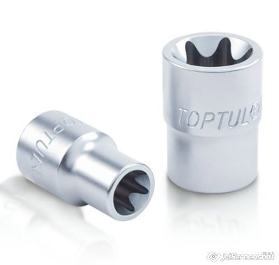 Tubulare cu torx, E-uri si hexagon (Scule si echipamente service) - Tubulara stea 1/4 E4
