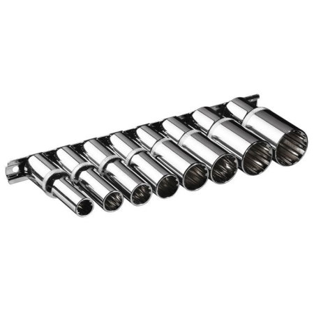 Set tubulare 6 Caneluri (Tubulare, biti si accesorii) - Tubulare adanci 1.2 8 buc -set