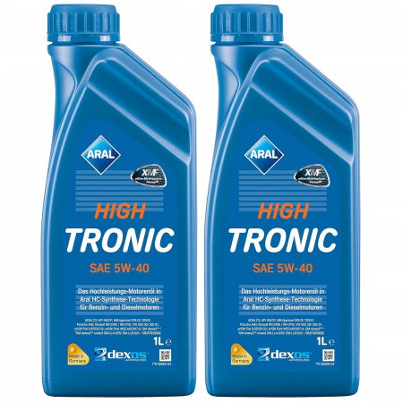 5W40 - Pachet 2 litri Ulei Aral High Tronic 5W40