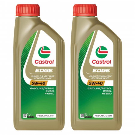 Branduri - Pachet 2 litri Ulei Castrol Edge 5W40