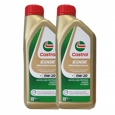 Branduri - Pachet 2 litri Ulei Motor Castrol Edge Professional V 0W20 (ACEA C5, Volvo VCC RBS0-2AE)