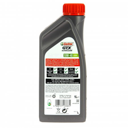 Ulei Castrol GTX Ultraclean 10W40 A3/B4 1 litru [1]