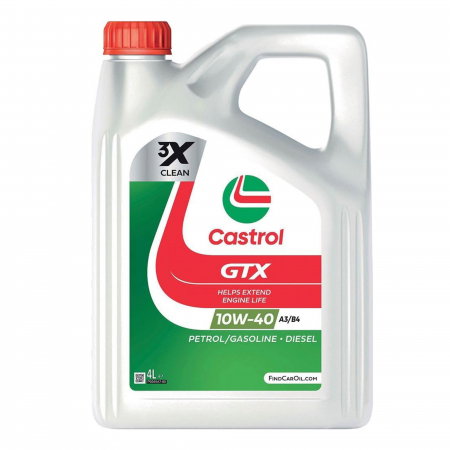 Branduri - Ulei Castrol GTX Ultraclean 10W40 A3/B4 4 litri