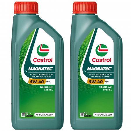 Branduri - Pachet 2 litri ulei Castrol Magnatec 5W40 A3/B4
