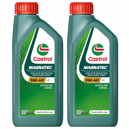 Branduri - Pachet 2 litri Ulei Castrol Magnatec C3 5W40