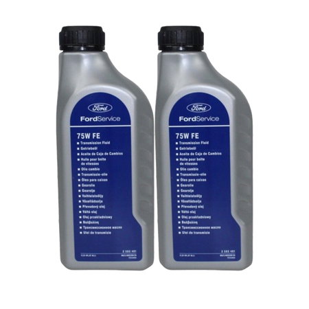 Uleiuri si Lichide - Pachet 2 Litri Ulei Cutie Viteze Manuală Original Ford 75W FE - WSS-M2C200-D2