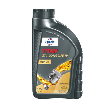 Uleiuri si Lichide - Ulei de Motor Fuchs TITAN GT1 LongLife IV 0W-20 - 1 Litru (VW 508.00/509.00, Porsche C20, ACEA C5)